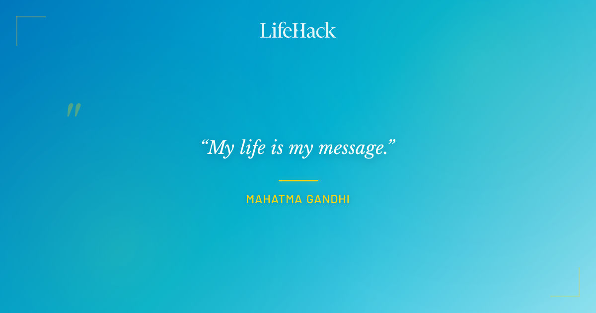 Quote by Mahatma Gandhi