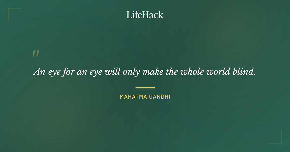Quote by Mahatma Gandhi
