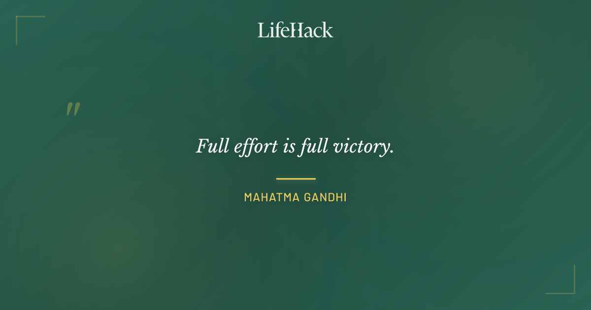 Quote by Mahatma Gandhi