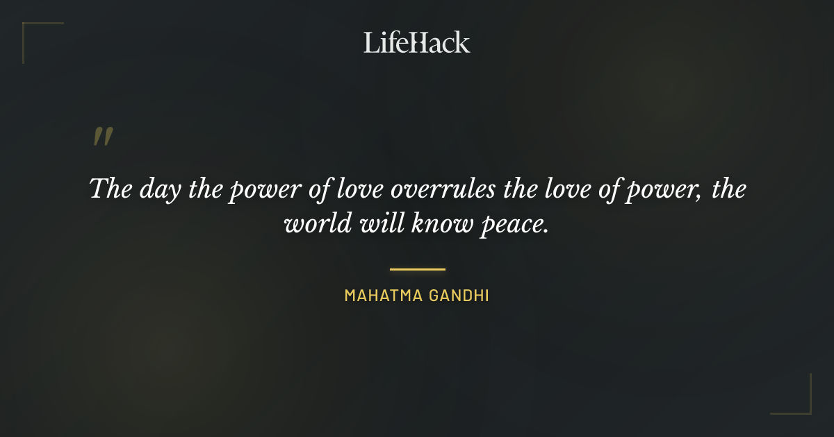 Quote by Mahatma Gandhi
