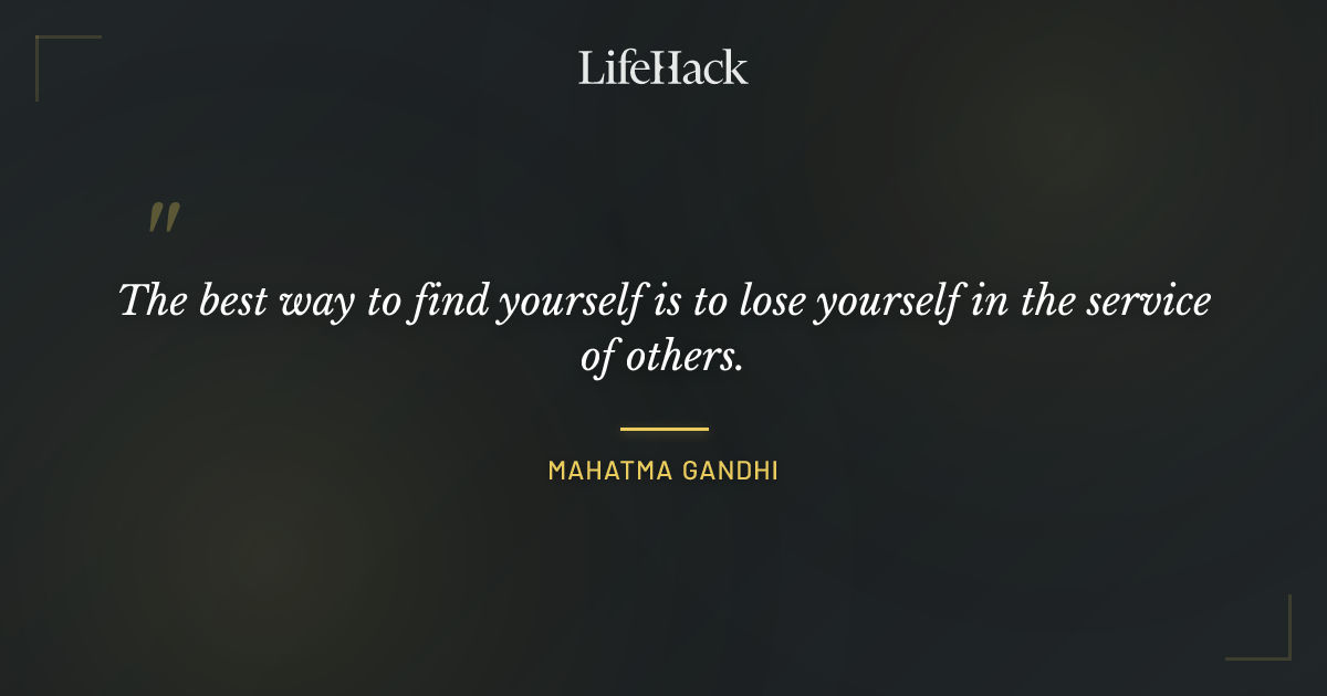 Quote by Mahatma Gandhi