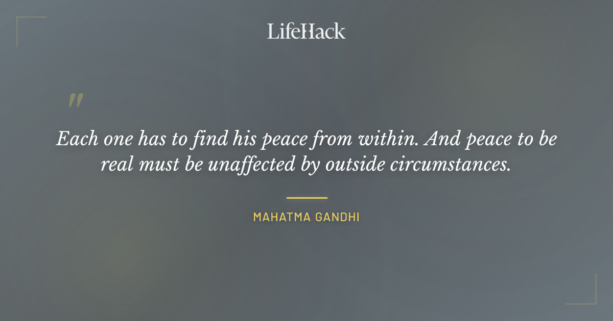Quote by Mahatma Gandhi