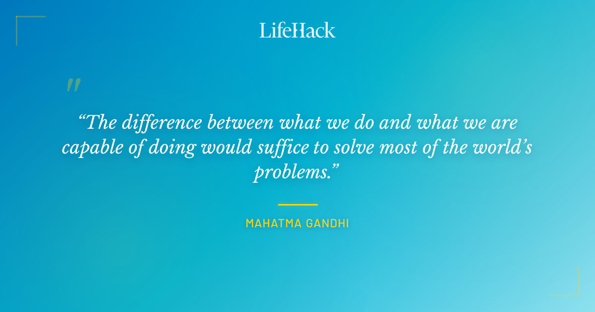 Quote by Mahatma Gandhi