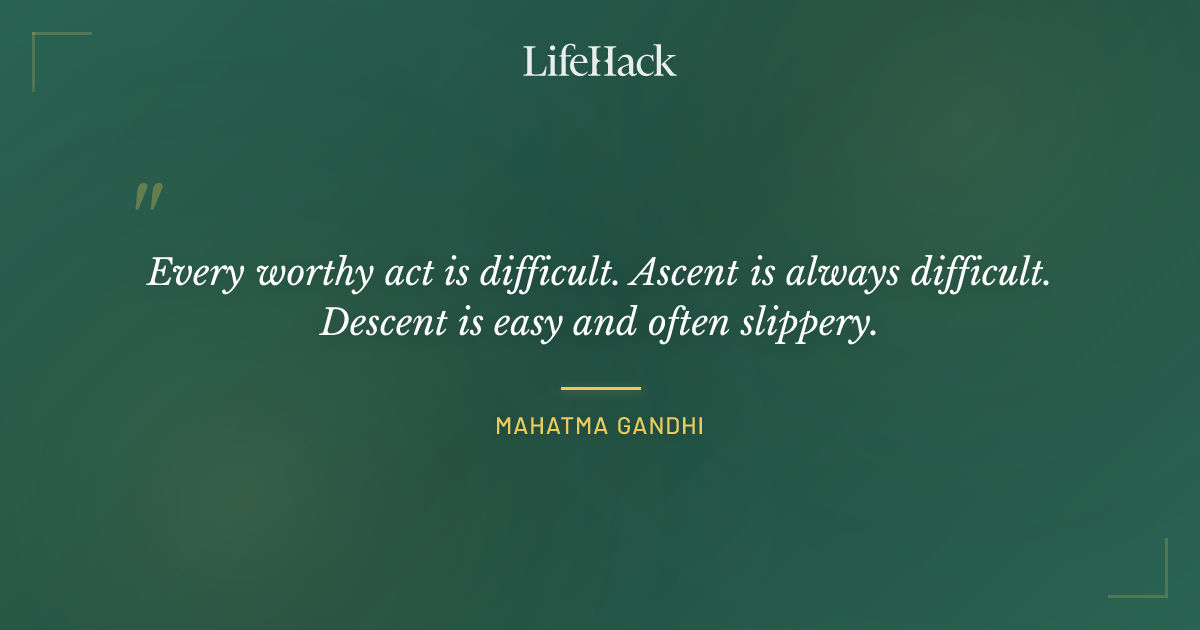 Quote by Mahatma Gandhi