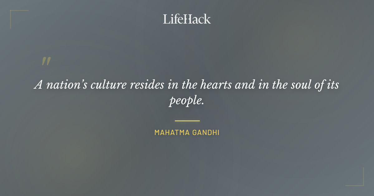 Quote by Mahatma Gandhi