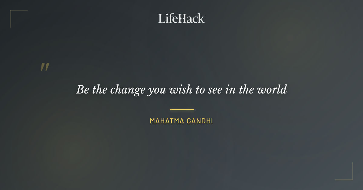 Quote by Mahatma Gandhi