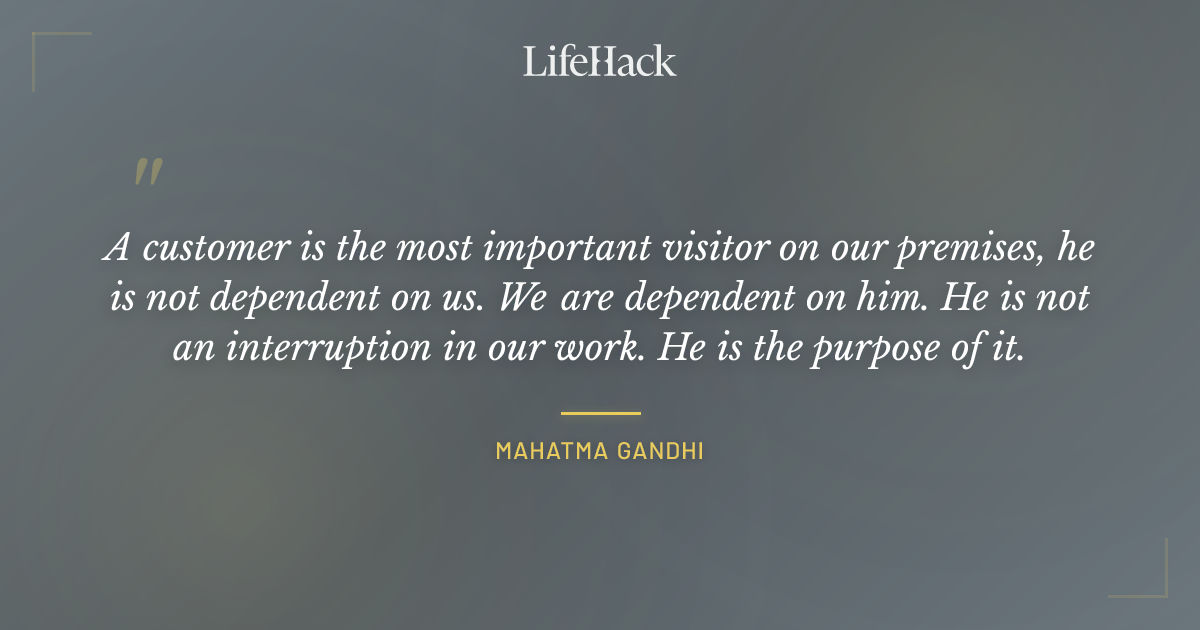 Quote by Mahatma Gandhi