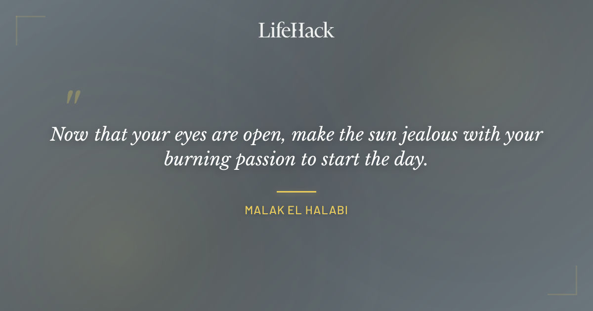 Quote by Malak El Halabi