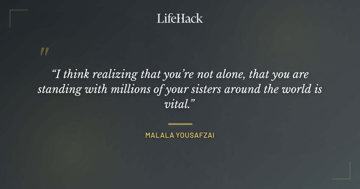 Quote by Malala Yousafzai
