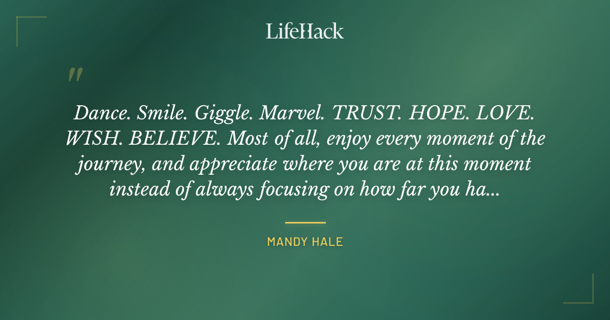 Quote by Mandy Hale