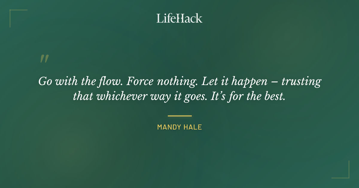 Quote by Mandy Hale