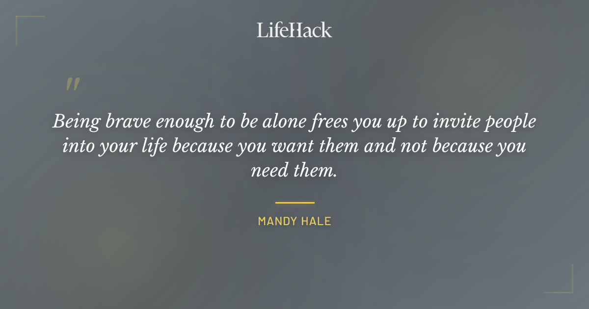 Quote by Mandy Hale