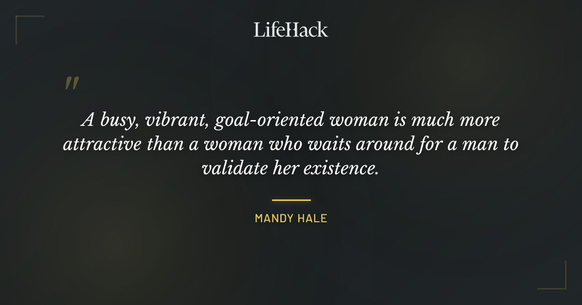 Quote by Mandy Hale
