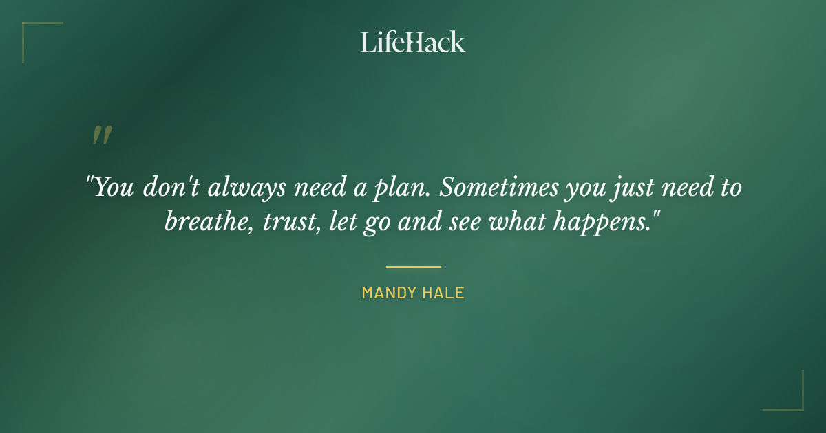 Quote by Mandy Hale