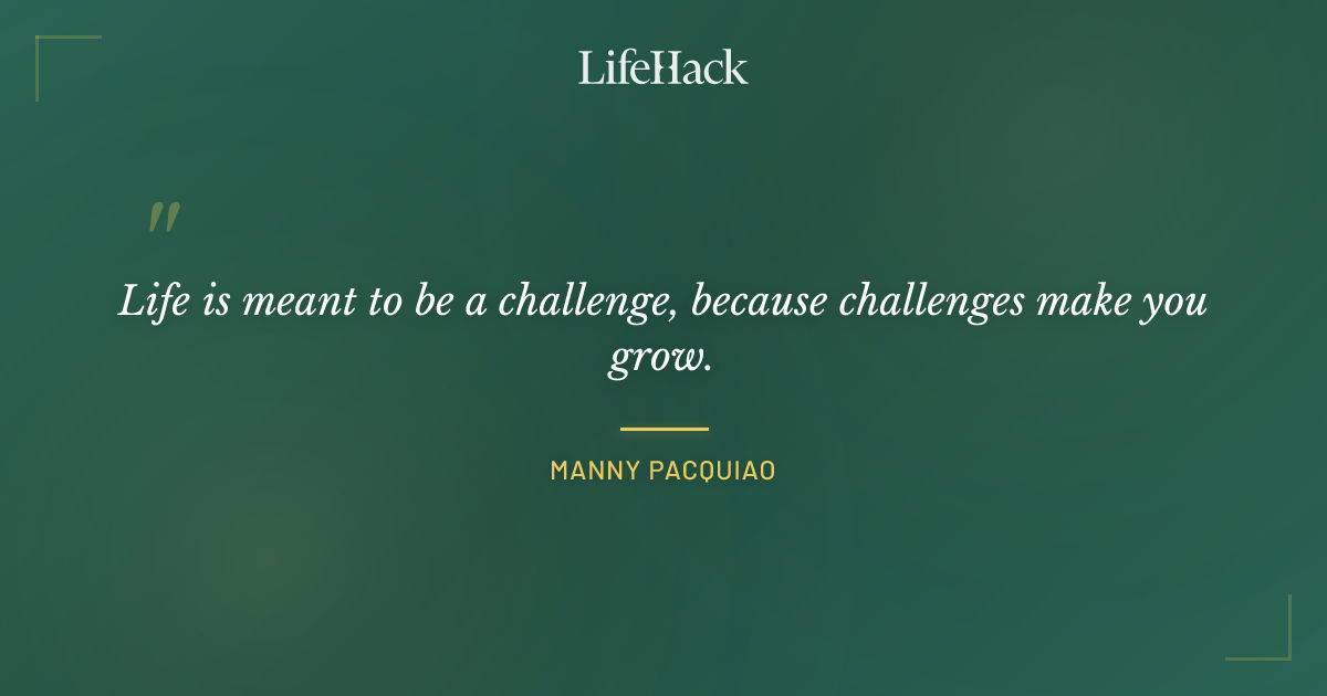 Quote by Manny Pacquiao