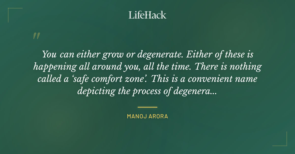 Quote by Manoj Arora