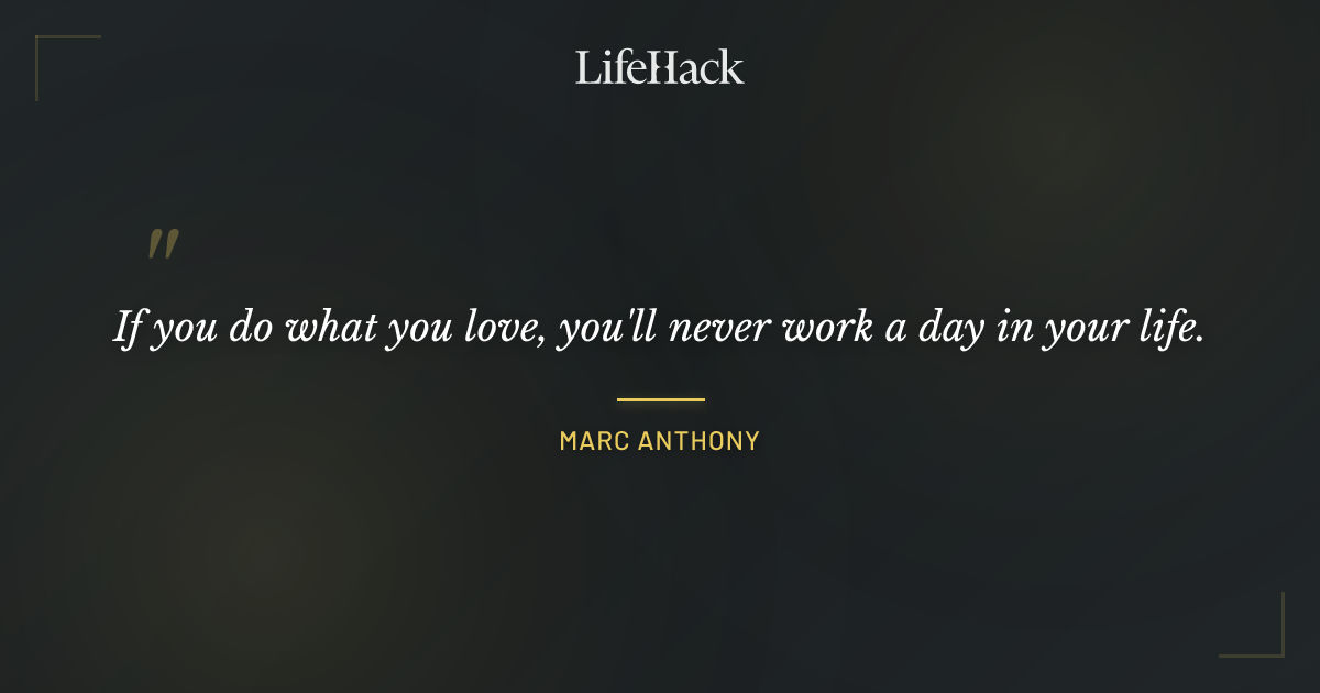 Quote by Marc Anthony