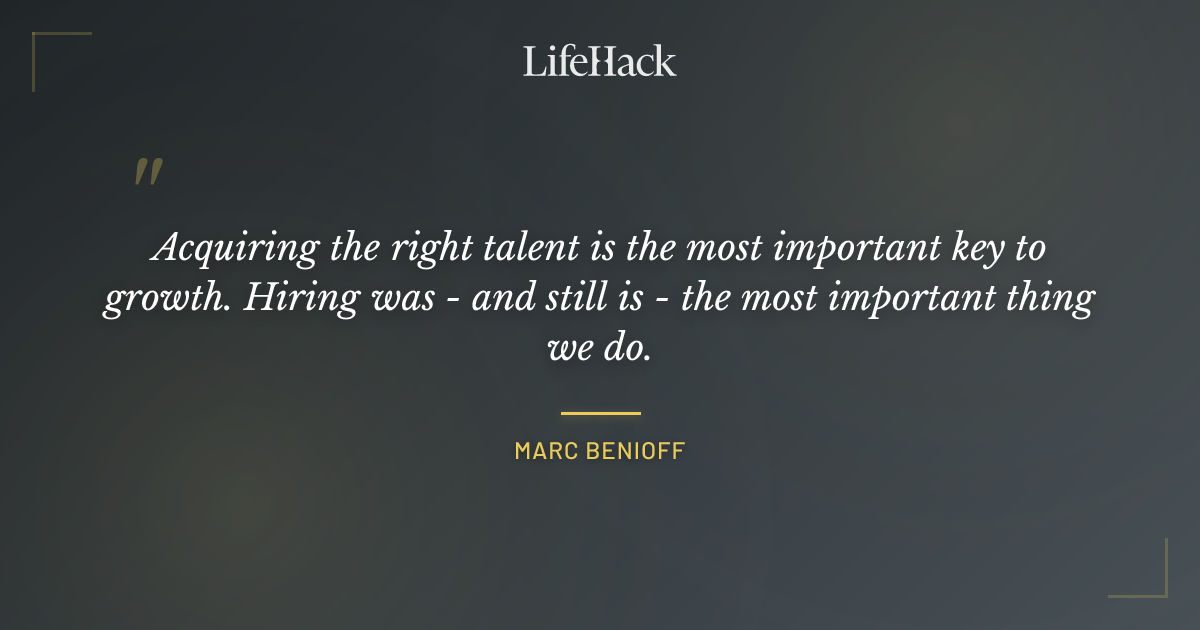 Quote by Marc Benioff