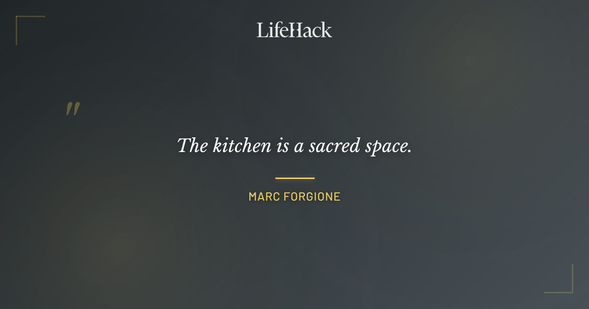 Quote by Marc Forgione