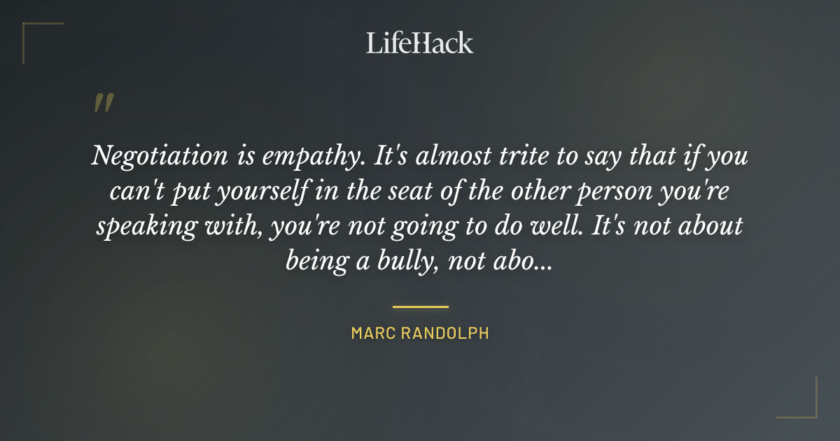 Quote by Marc Randolph