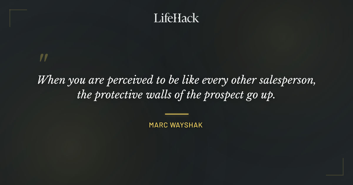 Quote by Marc Wayshak