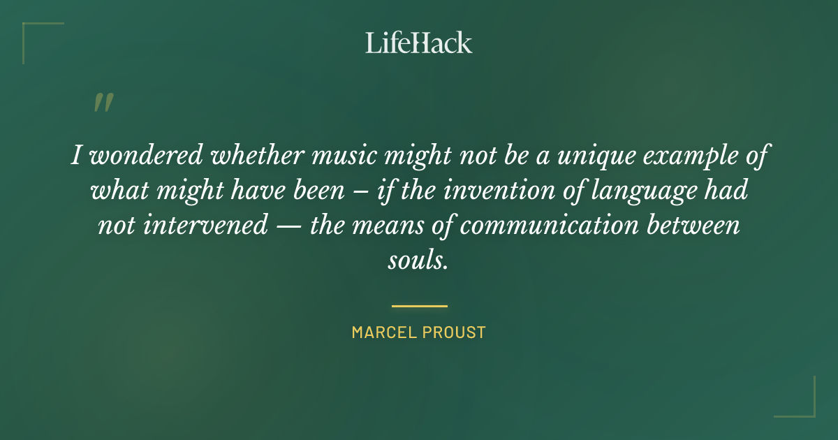 Quote by Marcel Proust