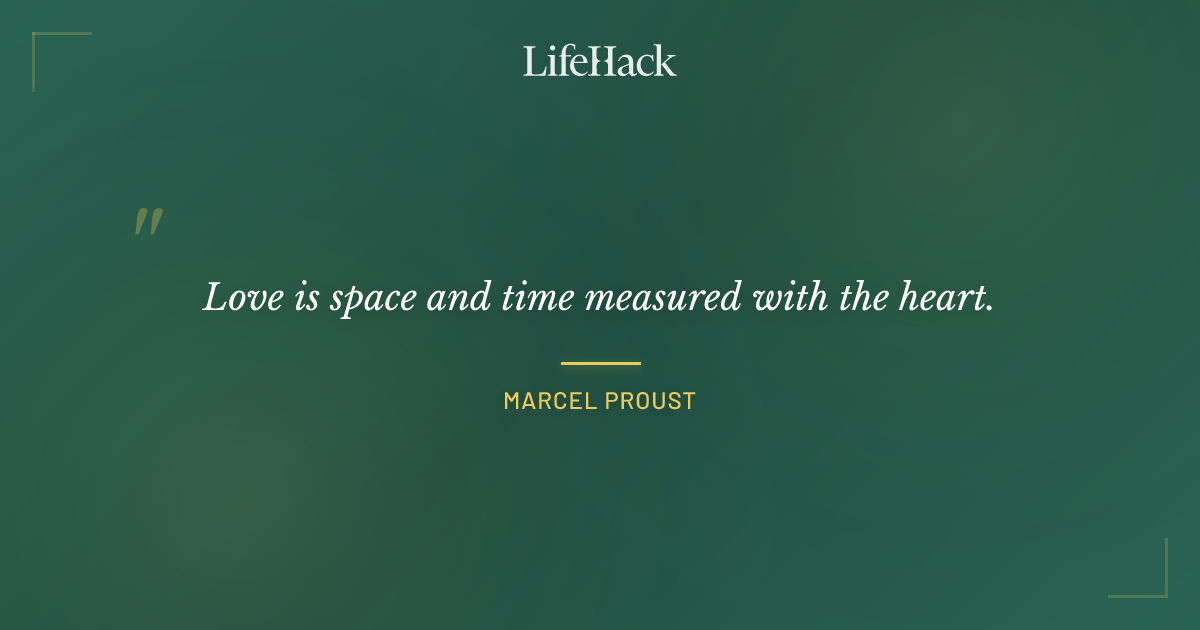 Quote by Marcel Proust
