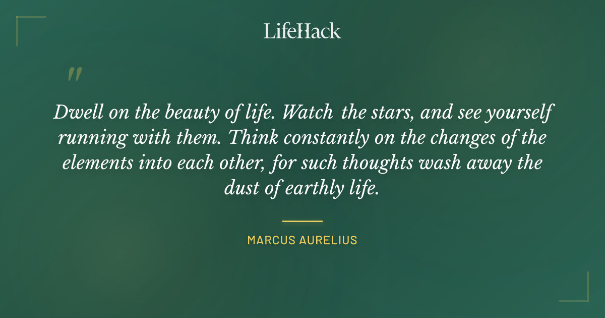 Quote by Marcus Aurelius