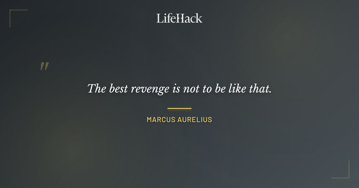 Quote by Marcus Aurelius