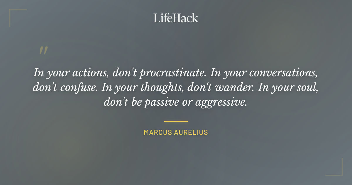 Quote by Marcus Aurelius