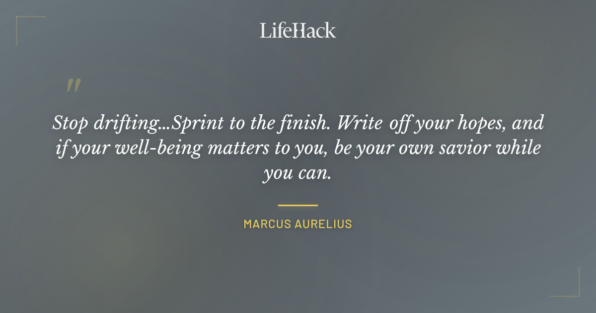 Quote by Marcus Aurelius