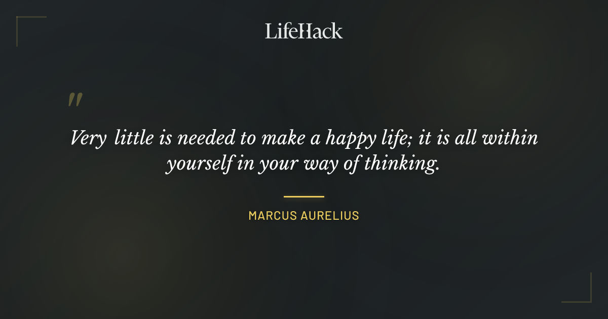 Quote by Marcus Aurelius