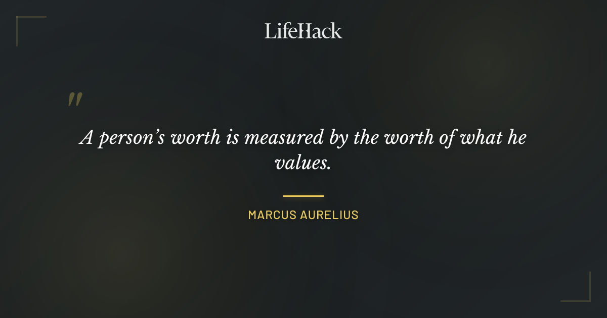 Quote by Marcus Aurelius