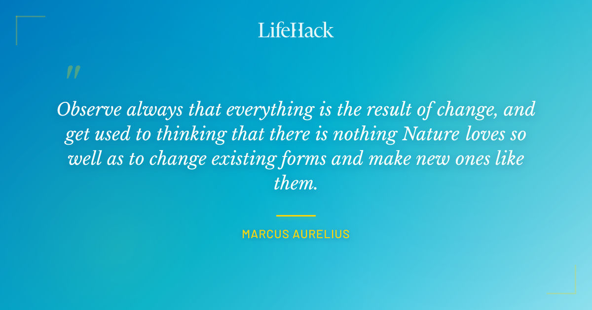 Quote by Marcus Aurelius