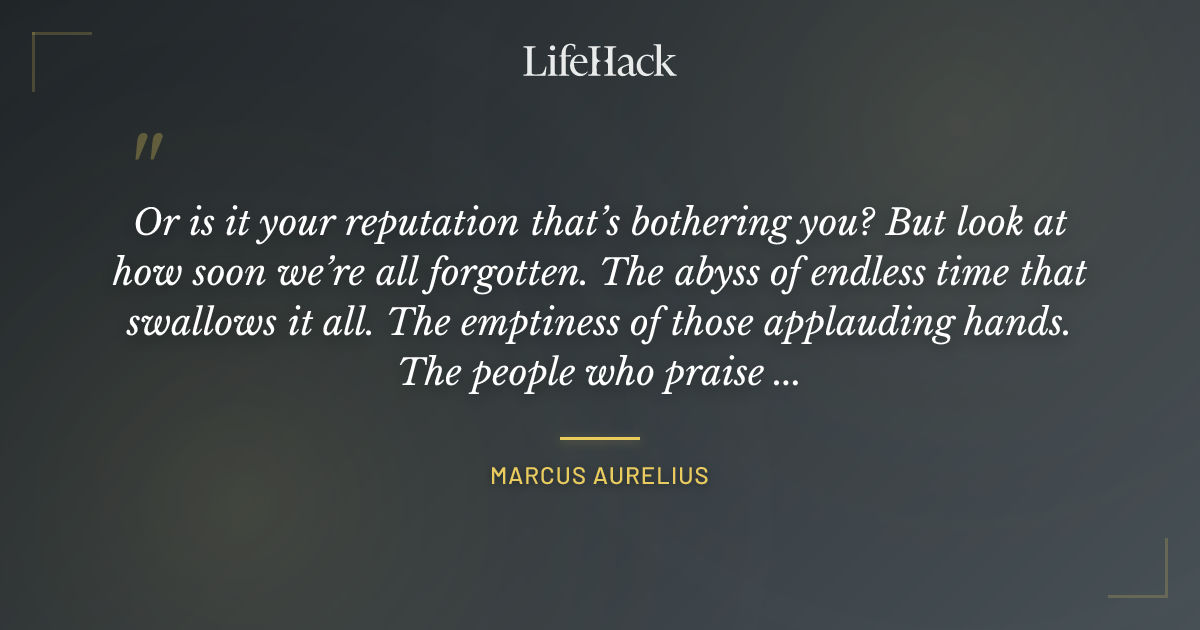 Quote by Marcus Aurelius