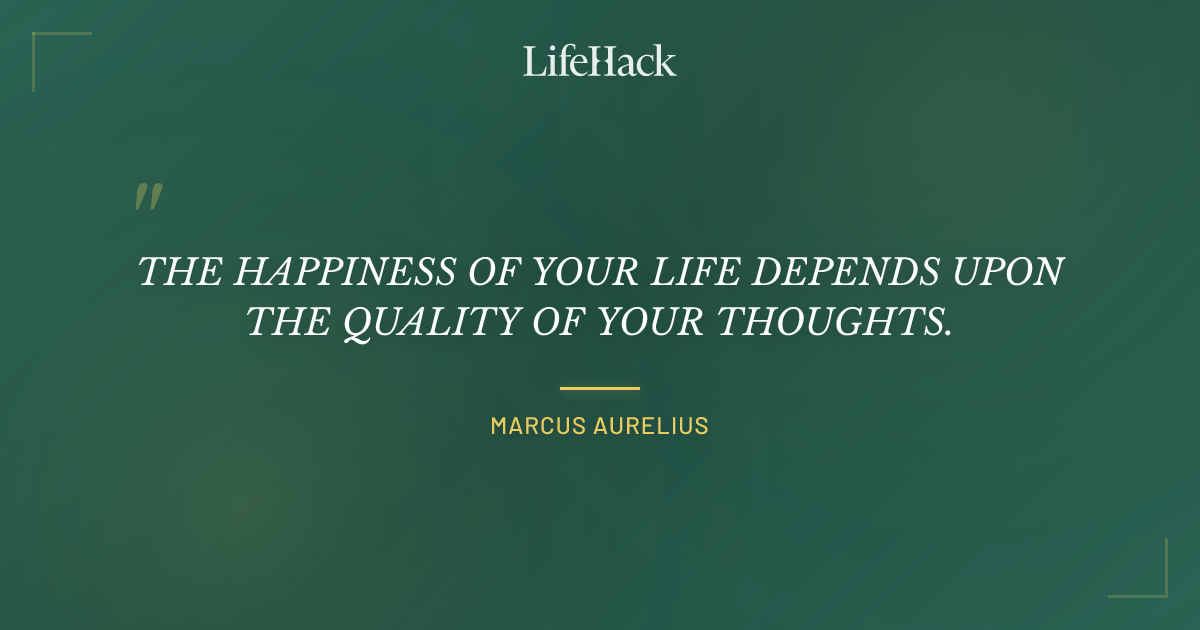 Quote by Marcus Aurelius