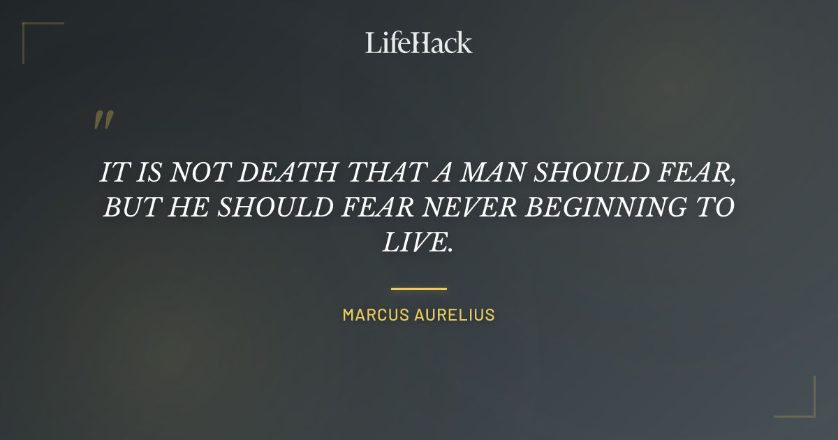 Quote by Marcus Aurelius