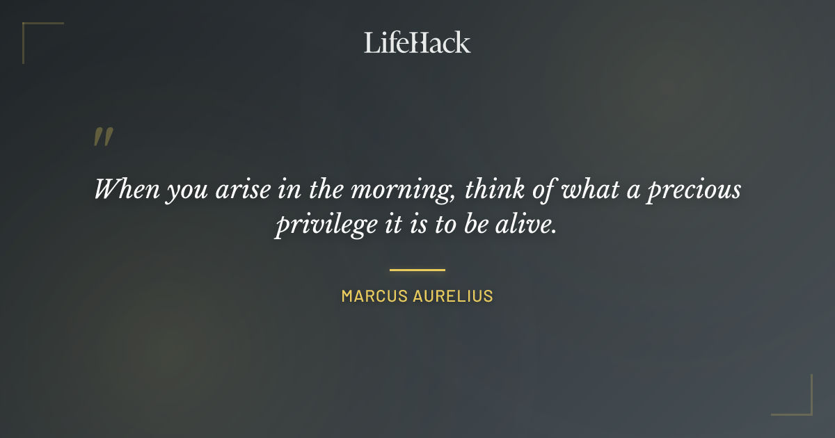 Quote by Marcus Aurelius