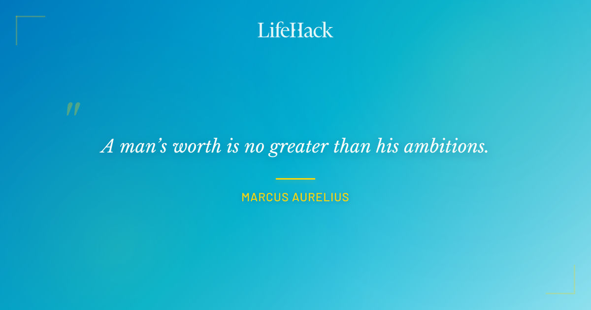 Quote by Marcus Aurelius