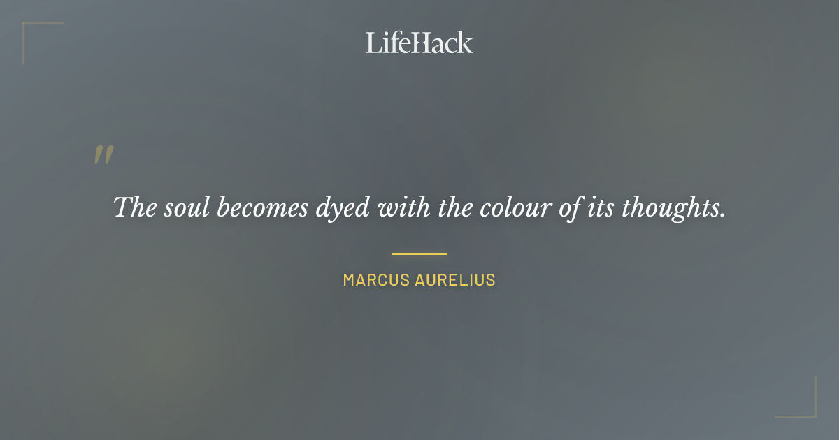 Quote by Marcus Aurelius