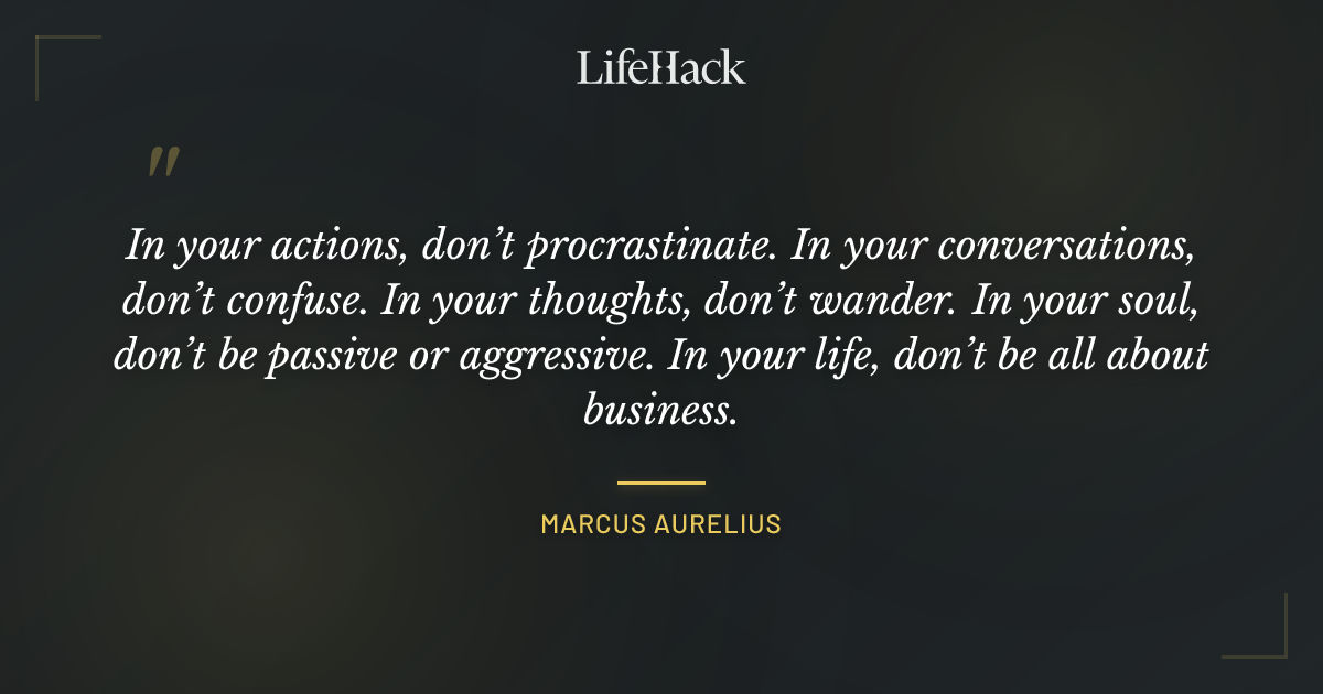 Quote by Marcus Aurelius