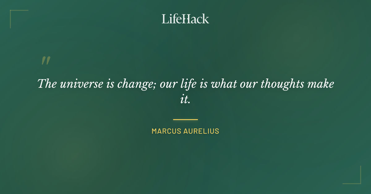 Quote by Marcus Aurelius