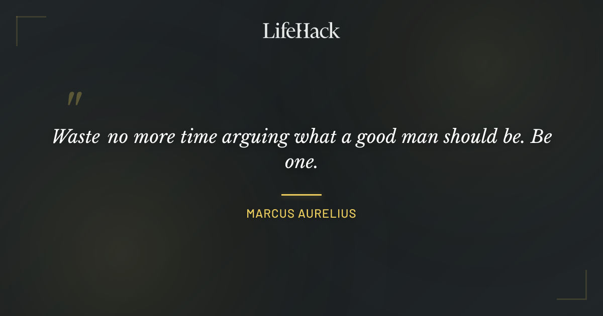Quote by Marcus Aurelius