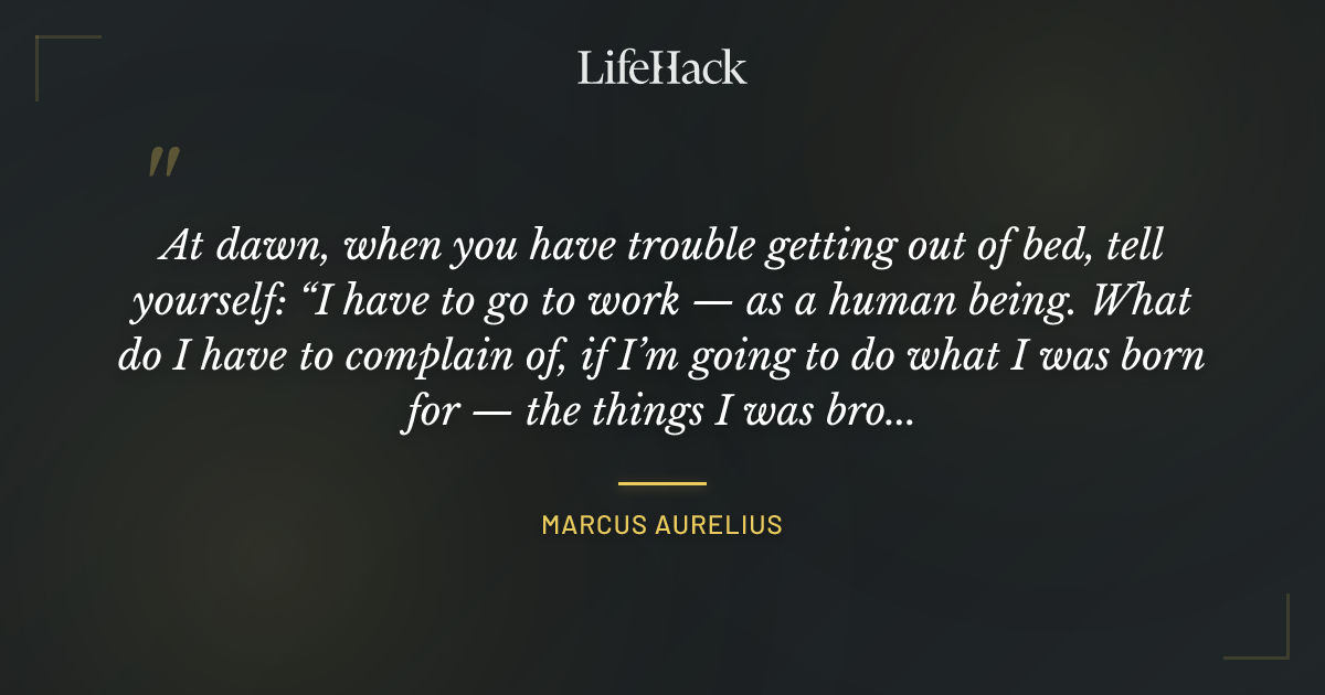 Quote by Marcus Aurelius