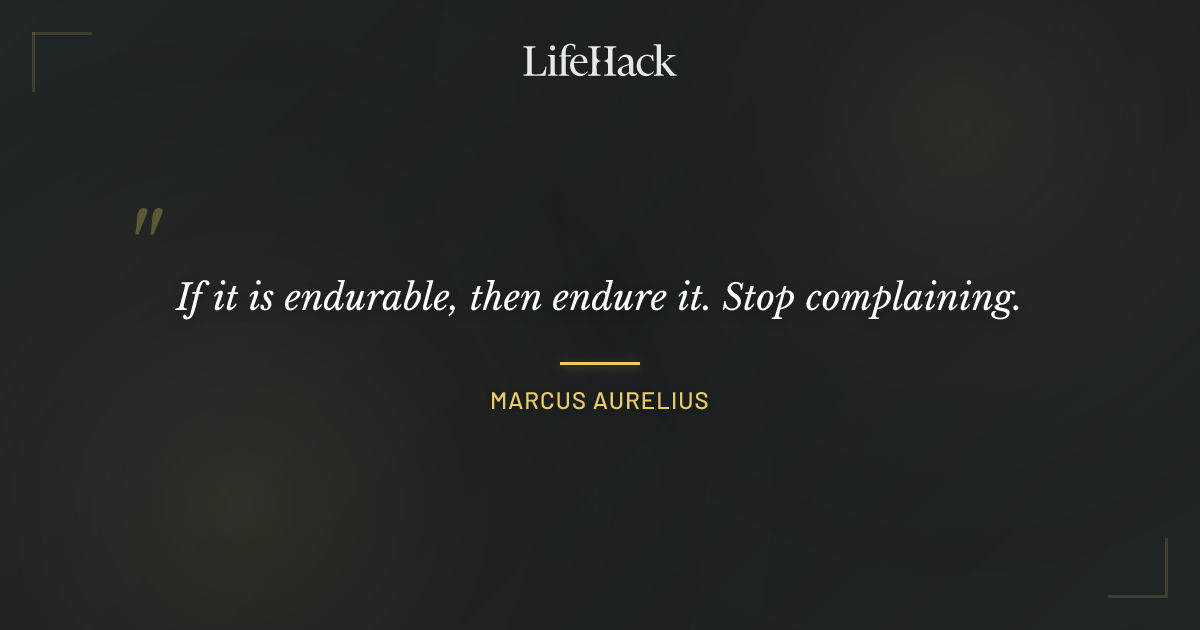 Quote by Marcus Aurelius