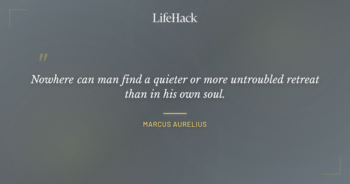 Quote by Marcus Aurelius