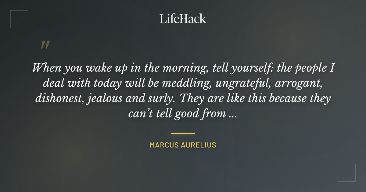 Quote by Marcus Aurelius