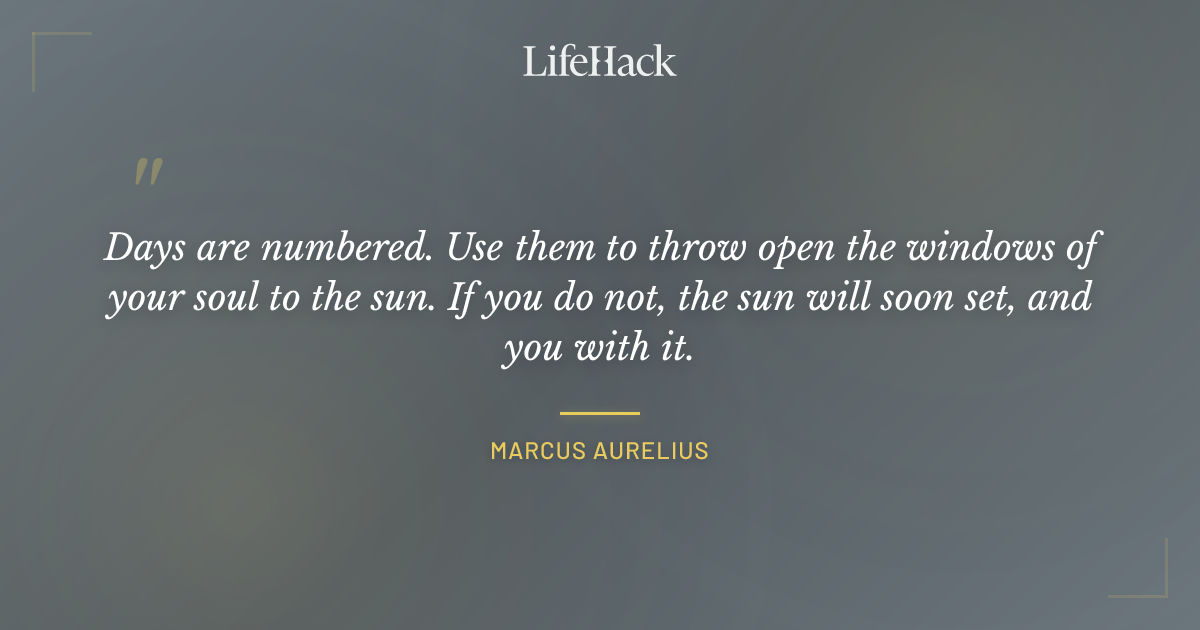 Quote by Marcus Aurelius