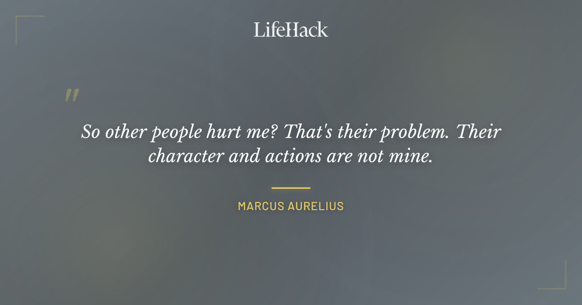 Quote by Marcus Aurelius