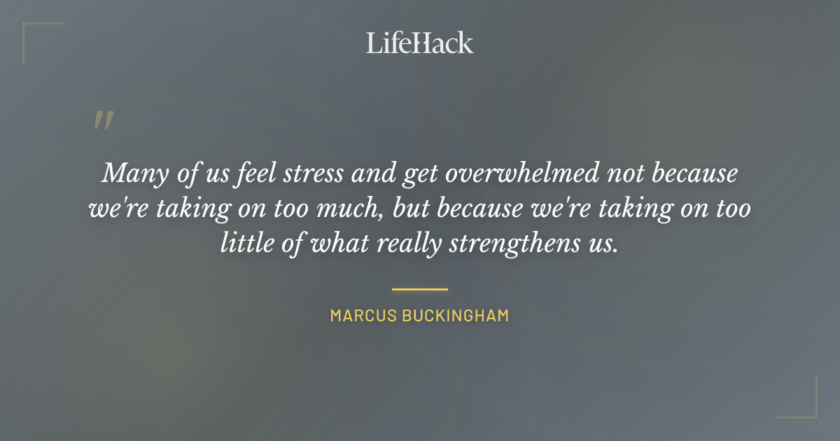 Quote by Marcus Buckingham